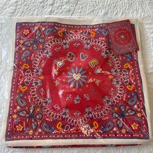 Brighton Bandana LOVE Canvas Tote